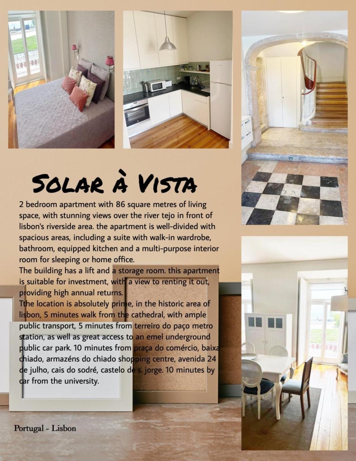 Solar A Vista Apartment Lisbon Exterior photo